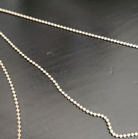 Sterling silver modernist necklace - Picture 8 of 8